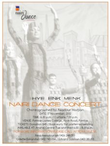 Nairi Dance Group End of Year Concert